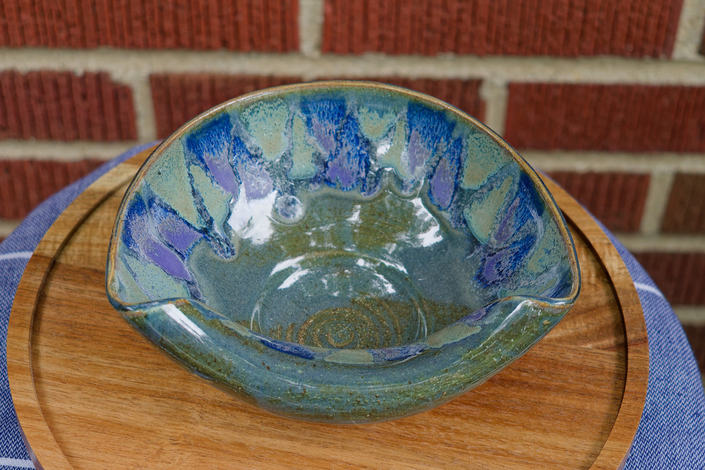 Peacock Altar Bowl