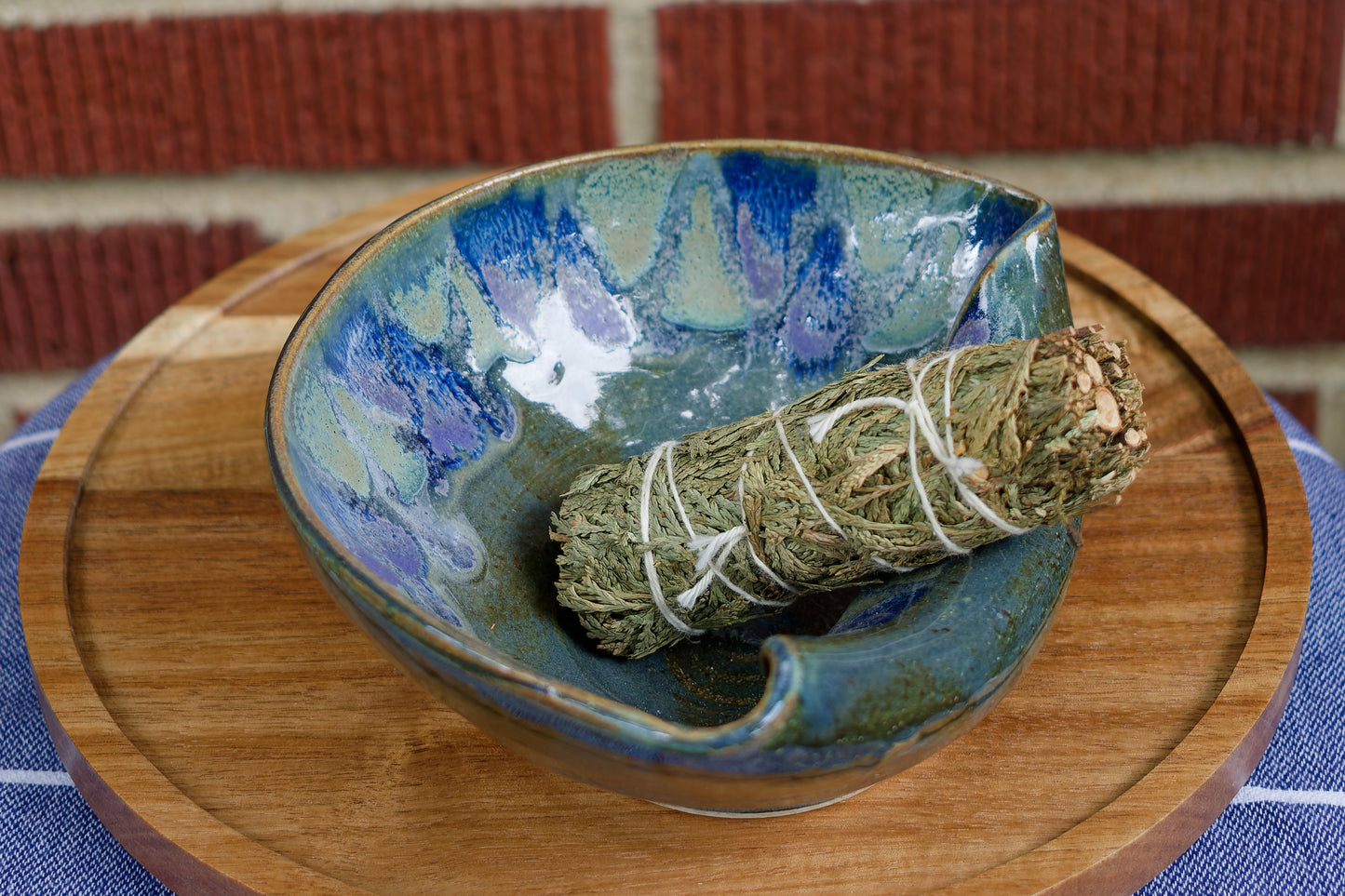 Peacock Altar Bowl