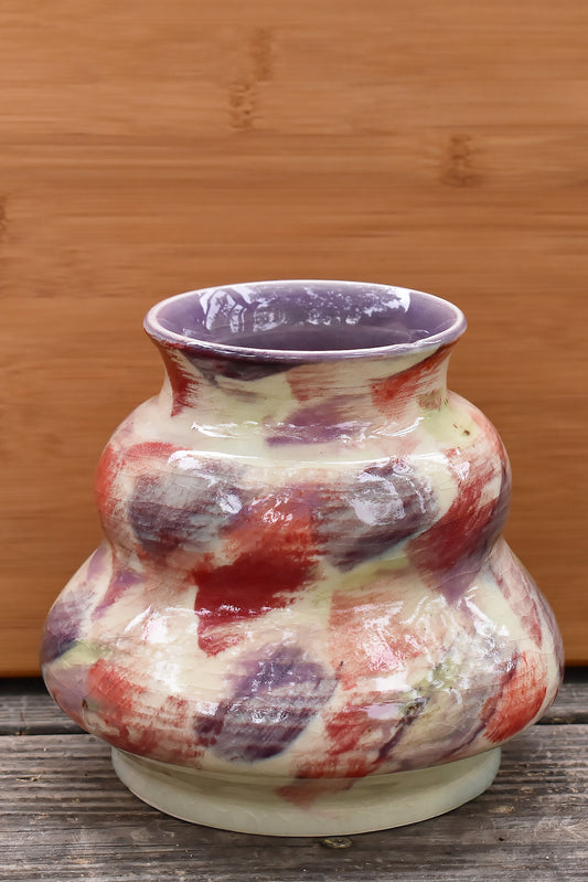 Hand-Painted Vase
