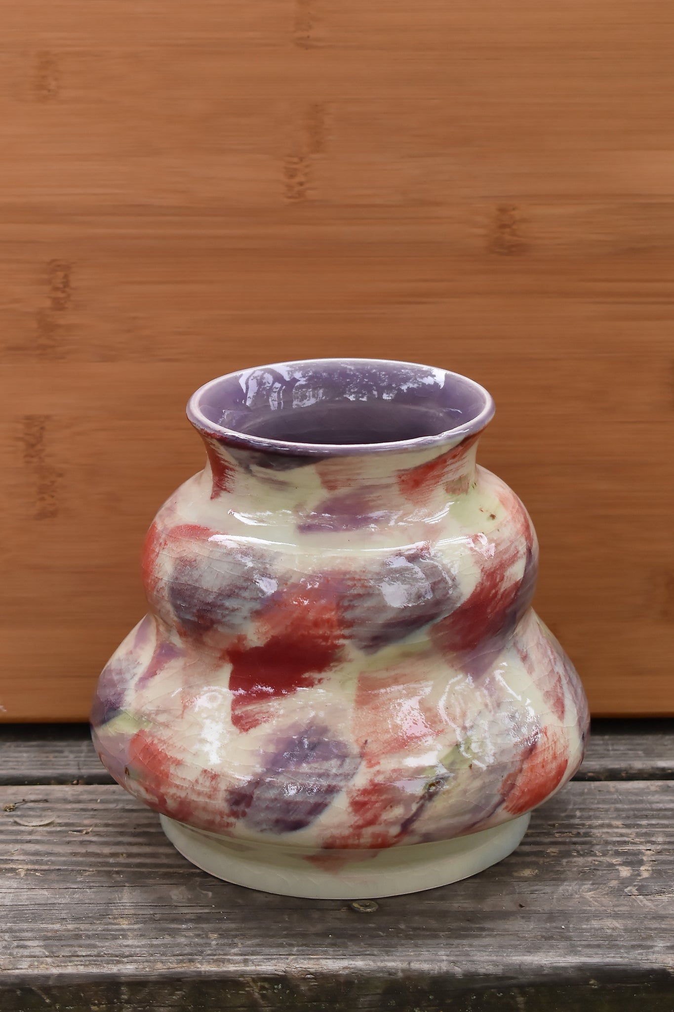 Hand-Painted Vase