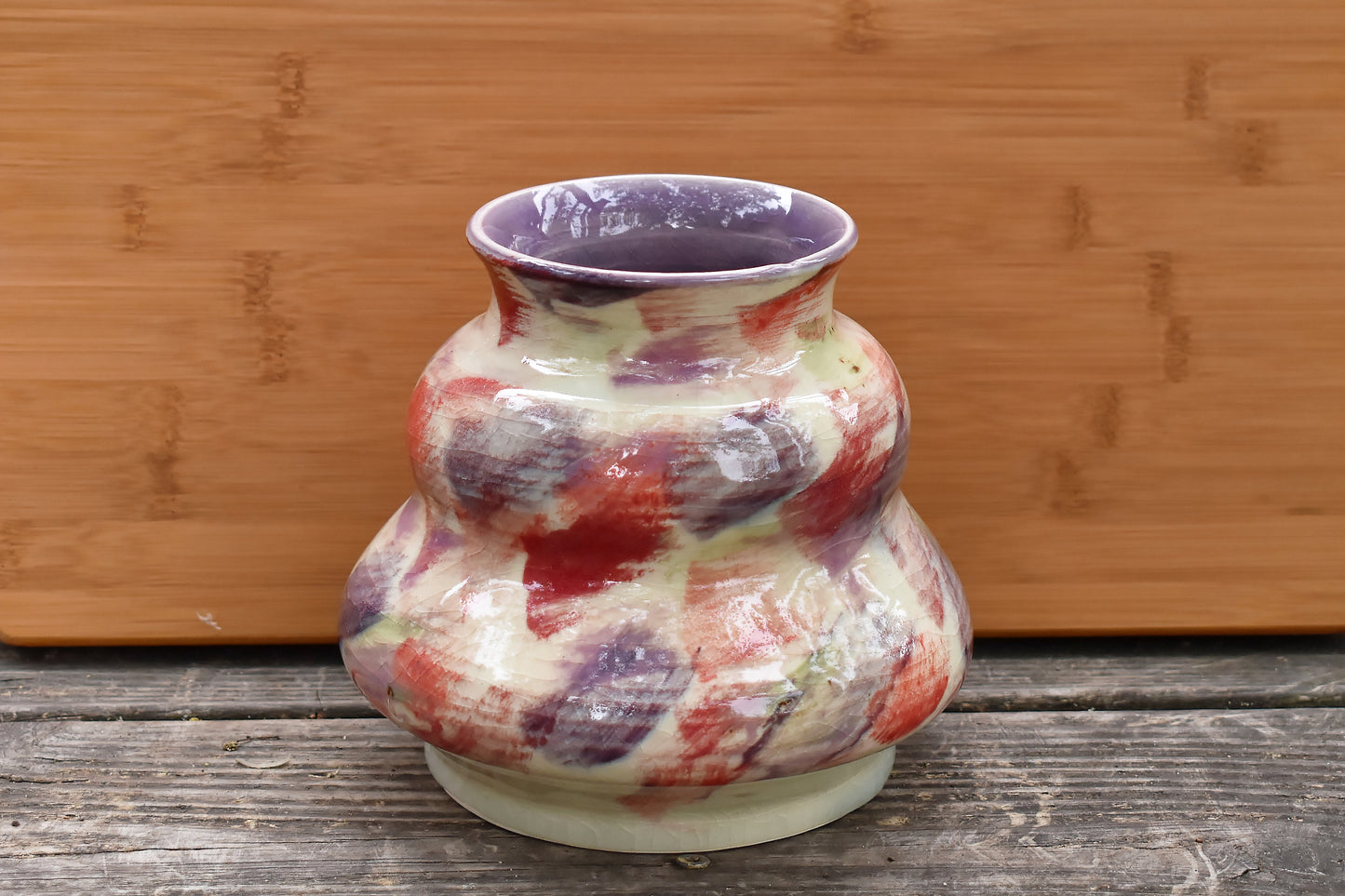 Hand-Painted Vase