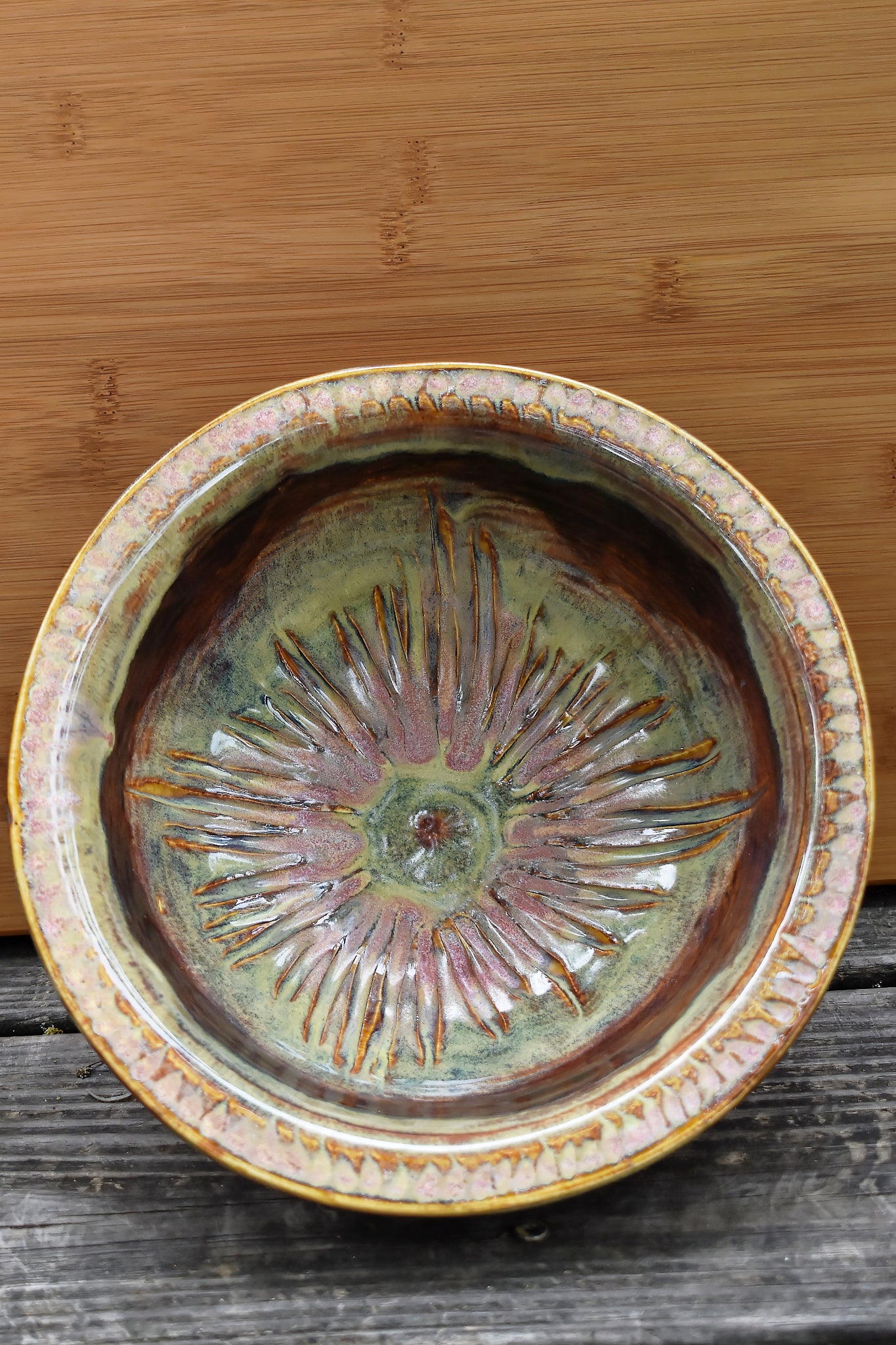Sunburst Bowl